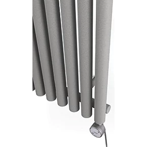 Terma Rolo-Room-E Wall-Mounted Oil-Filled Radiator Grey / Silver 1000W 480 x 1800mm 4 Terma Rolo-Room-E Wall-Mounted Oil-Filled Radiator Grey / Silver 1000W 480 x 1800mm - Image 4