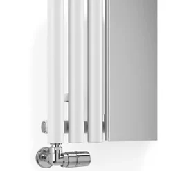 Terma Rolo-Mirror Designer Radiator 1800 x 590mm White 2854BTU -Designer Radiators Store 631HR A4