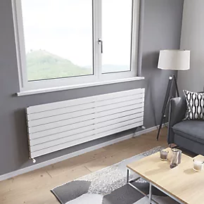 Ximax Oceanus Designer Radiator 595 x 1800mm White 5922BTU 2 Ximax Oceanus Designer Radiator 595 x 1800mm White 5922BTU - Image 2