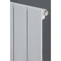 Ximax Oceanus Electro Designer Radiator 900 x 370mm White 1023BTU -Designer Radiators Store 64437 A2