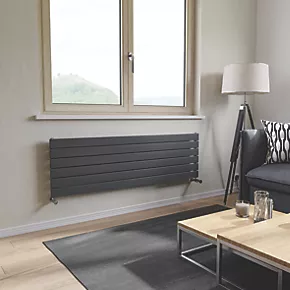 Ximax Oceanus Designer Radiator 445 x 1500mm Anthracite 2515BTU 2 Ximax Oceanus Designer Radiator 445 x 1500mm Anthracite 2515BTU - Image 2