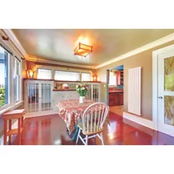 Moretti Modena Designer Radiator 1500 x 578mm White 3392BTU -Designer Radiators Store 6712D A2