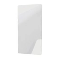 Towelrads Vetro Glass Designer Radiator 1000 x 500mm White 1621BTU -Designer Radiators Store 682RY A3