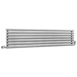 Terma Rolo-Room Designer Radiator 1800 x 370mm Grey / Silver 2735BTU -Designer Radiators Store 686HR A3