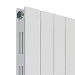 Ximax Oceanus Designer Radiator 1800 x 445mm White 4164BTU -Designer Radiators Store 691TP A3