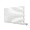 Ximax Gamba Horizontal Electric Designer Radiator 590 x 900mm White 2048BTU
