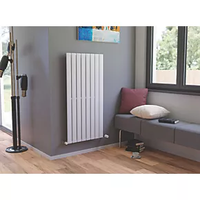 Ximax Oceanus Horizontal or Vertical Designer Radiator 1200 x 595mm White 2 Ximax Oceanus Horizontal or Vertical Designer Radiator 1200 x 595mm White - Image 2