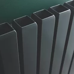 Ximax Erupto Square Designer Radiator 1800 x 285mm Anthracite 3099BTU -Designer Radiators Store 71091 A2