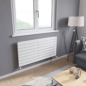 Ximax Oceanus Designer Radiator 595 x 1200mm White 3949BTU 2 Ximax Oceanus Designer Radiator 595 x 1200mm White 3949BTU - Image 2