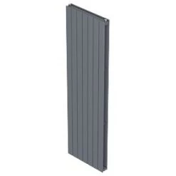 Moretti Modena Designer Radiator 1800 x 578mm Silver 6007BTU