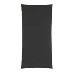 Towelrads Vetro Star Glass Designer Radiator 1063 x 532mm Black 1604BTU