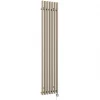 Terma Rolo-Room-E Wall-Mounted Oil-Filled Radiator Brown 800W 370 x 1800mm