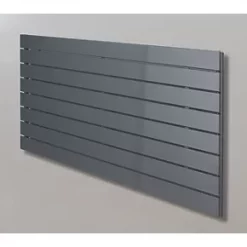 Ximax Oceanus Horizontal or Vertical Designer Radiator 1800 x 595mm Anthracite -Designer Radiators Store 73646 A3