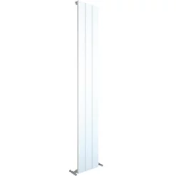 Kudox AluLite Flat Aluminium Radiator 1800 x 280mm White 2337BTU