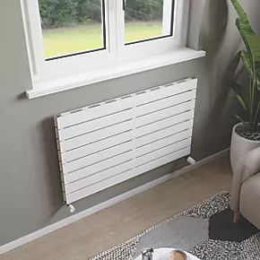 Ximax Oceanus Designer Radiator 595 x 1000mm White 3130BTU 2 Ximax Oceanus Designer Radiator 595 x 1000mm White 3130BTU - Image 2