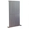 Ximax Oceanus Horizontal or Vertical Designer Radiator 1200 x 595mm Silver