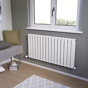 Ximax Oceanus Designer Radiator 600 x 1195mm White 3901BTU 2 Ximax Oceanus Designer Radiator 600 x 1195mm White 3901BTU - Image 2