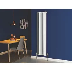 Ximax Fortuna Designer Radiator 1800 x 410mm White 2952BTU -Designer Radiators Store 7887H A5
