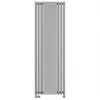Terma Rolo-Mirror Designer Radiator 1800 x 590mm Grey / Silver 2854BTU