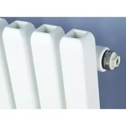 Ximax Espacio Square Designer Radiator 1800 x 550mm White 4611BTU -Designer Radiators Store 81792 A4