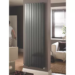Ximax Oceanus Horizontal or Vertical Designer Radiator 1500 x 595mm Anthracite 2 Ximax Oceanus Horizontal or Vertical Designer Radiator 1500 x 595mm Anthracite - Image 2