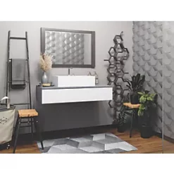 Terma Hex Radiator 1700 x 573mm Sparkling Grey 1706BTU -Designer Radiators Store 821RH A2