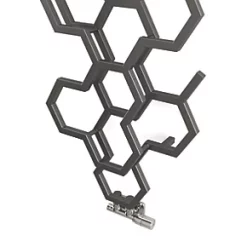 Terma Hex Radiator 1700 x 573mm Sparkling Grey 1706BTU -Designer Radiators Store 821RH A5