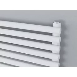 Ximax Gamba Horizontal Designer Radiator 610 x 1200mm White 2816BTU 6 Ximax Gamba Horizontal Designer Radiator 610 x 1200mm White 2816BTU -Designer Radiators Store 836TR A2