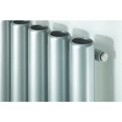 Ximax Erupto Designer Radiator 1800 x 435mm Silver 4178BTU -Designer Radiators Store 85679 A3
