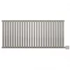Terma Nemo Wall-Mounted Oil-Filled Radiator Grey / Silver 1000W 1185 x 530mm