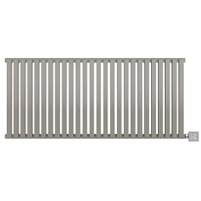 Terma Nemo Wall-Mounted Oil-Filled Radiator Grey / Silver 1000W 1185 x 530mm 1 Terma Nemo Wall-Mounted Oil-Filled Radiator Grey / Silver 1000W 1185 x 530mm