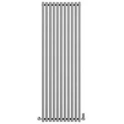 Terma Rolo-Room Designer Radiator 1800 x 590mm Grey / Silver 4297BTU