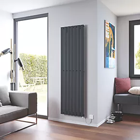 Ximax Oceanus Electric Designer Radiator 1800 x 520mm Anthracite 3070BTU 2 Ximax Oceanus Electric Designer Radiator 1800 x 520mm Anthracite 3070BTU - Image 2
