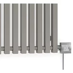 Terma Triga E Wall-Mounted Oil-Filled Radiator Grey / Silver 600W 680 x 560mm 9 Terma Triga E Wall-Mounted Oil-Filled Radiator Grey / Silver 600W 680 x 560mm -Designer Radiators Store 896HR A3