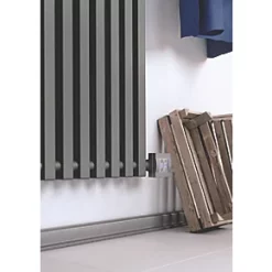 Terma Triga E Wall-Mounted Oil-Filled Radiator Grey / Silver 600W 680 x 560mm 10 Terma Triga E Wall-Mounted Oil-Filled Radiator Grey / Silver 600W 680 x 560mm -Designer Radiators Store 896HR A4