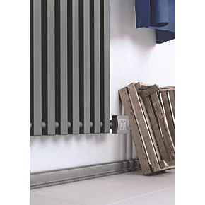 Terma Triga E Wall-Mounted Oil-Filled Radiator Grey / Silver 600W 680 x 560mm 5 Terma Triga E Wall-Mounted Oil-Filled Radiator Grey / Silver 600W 680 x 560mm - Image 5