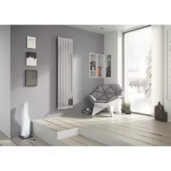 Ximax Oceanus Designer Radiator 1500 x 270mm Chrome 1521BTU -Designer Radiators Store 90087 A3