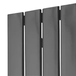 Towelrads Merlo Designer Radiator 1800 x 310mm Anthracite 1876BTU -Designer Radiators Store 900RY A2