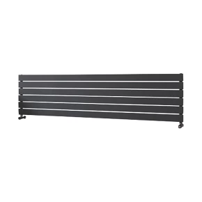Ximax Oceanus Designer Radiator 445 x 1800mm Anthracite 3017BTU 1 Ximax Oceanus Designer Radiator 445 x 1800mm Anthracite 3017BTU