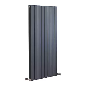 Ximax Oceanus Duplex Horizontal or Vertical Designer Radiator 1200 x 595mm Anthracite 2 Ximax Oceanus Duplex Horizontal or Vertical Designer Radiator 1200 x 595mm Anthracite - Image 2