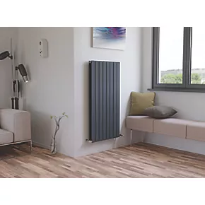 Ximax Oceanus Duplex Horizontal or Vertical Designer Radiator 1200 x 595mm Anthracite 3 Ximax Oceanus Duplex Horizontal or Vertical Designer Radiator 1200 x 595mm Anthracite - Image 3
