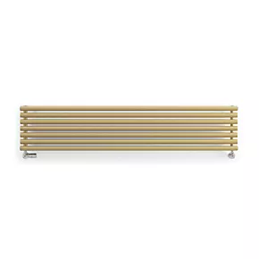 Terma Rolo Room Radiator 1800 x 370mm Brass 2736BTU 4 Terma Rolo Room Radiator 1800 x 370mm Brass 2736BTU - Image 4