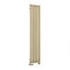 Terma Rolo Room Radiator 1800 x 370mm Brass 2736BTU