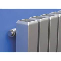 Ximax Erupto Square Designer Radiator 1800 x 585mm Silver 6198BTU -Designer Radiators Store 95178 A2