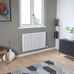 Ximax Fortuna Designer Radiator 600 x 990mm White 3887BTU 2 Ximax Fortuna Designer Radiator 600 x 990mm White 3887BTU - Image 2