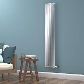 Towelrads Iridio Designer Radiator 1800 x 300mm White 2310BTU 2 Towelrads Iridio Designer Radiator 1800 x 300mm White 2310BTU - Image 2