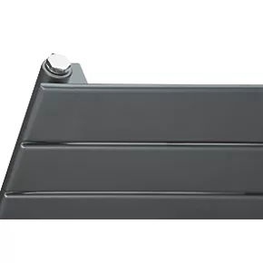 Ximax Oceanus Designer Radiator 595 x 1200mm Anthracite 2597BTU 3 Ximax Oceanus Designer Radiator 595 x 1200mm Anthracite 2597BTU - Image 3