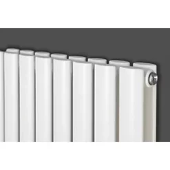 Ximax Fortuna Duplex Designer Radiator 1800 x 236mm White 2369BTU -Designer Radiators Store 96959 A2