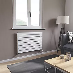 Ximax Oceanus Designer Radiator 595 x 900mm White 1949BTU 2 Ximax Oceanus Designer Radiator 595 x 900mm White 1949BTU - Image 2