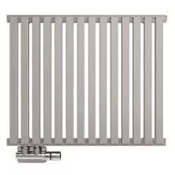 Terma Nemo Designer Radiator 530 x 645mm Grey / Silver 2135BTU